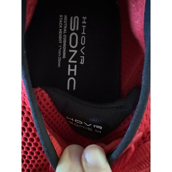 Under Armor Men’s Hovr Sonic 4 Shoes Size 9 Red - Picture 3 of 6